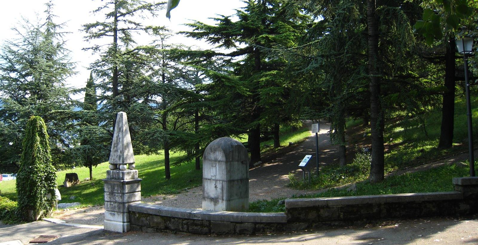 Parco della Rimembranza sul Colle di San Giusto